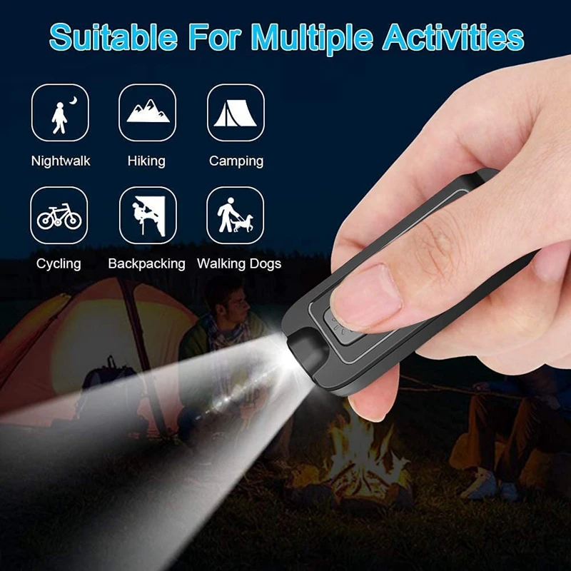 FFYY-حبل إنذار شخصي آمن سلسلة مفاتيح صغيرة للدفاع عن النفس 130DB أجهزة إنذار أمنية مع مشاعل LED للنساء