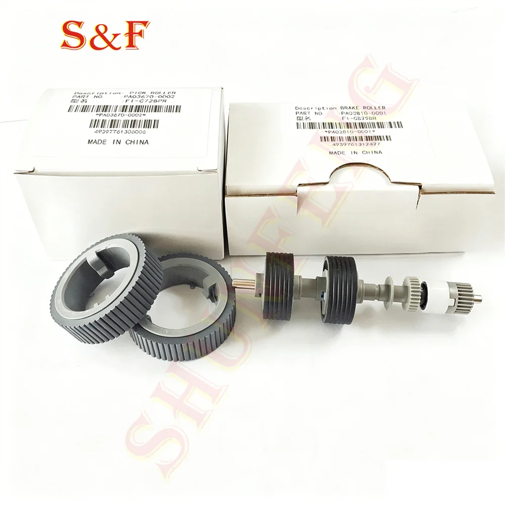 

PA03810 0001 PA03670 0002 Roller Assembly Kit for Fujitsu FI-8150 FI 8170 FI 8190 FI-8250 FI8270 FI8290 High Quality Copier