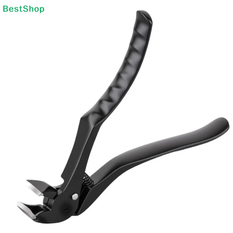 〔Q〕Stainless Steel Elbow Anti-splash Nail Clipper Large Opening Ingrown Toenail Portable Locking Pedicure Nail Groove Pliers