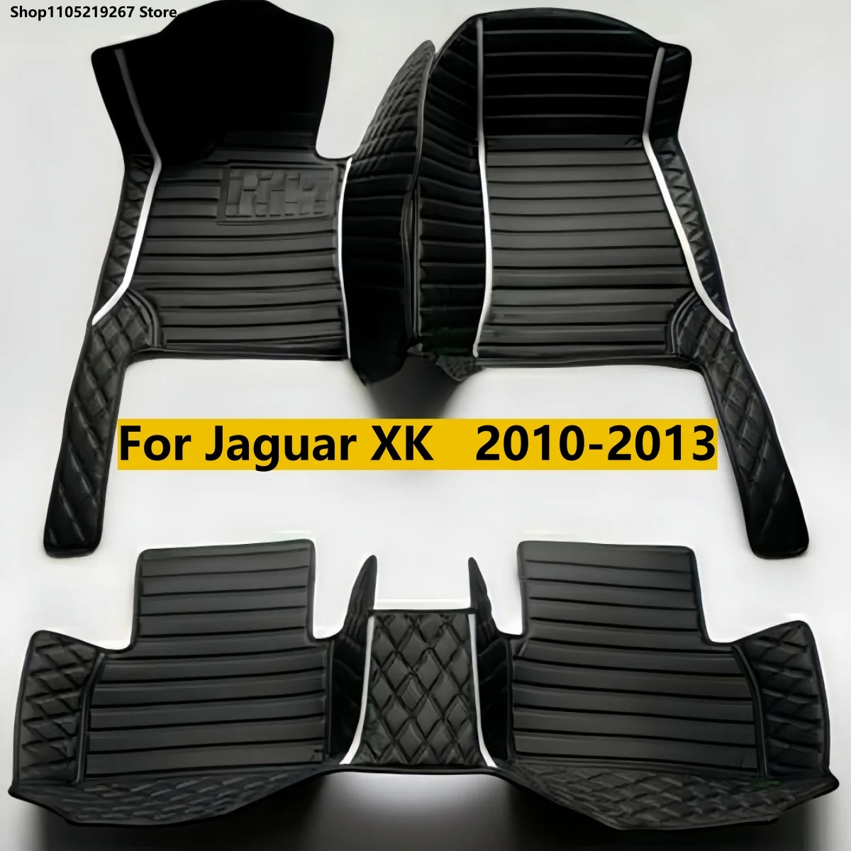 

Custom Car Floor Mats For Jaguar XK 2010 2011 2012 2013 (5-seat) Auto Carpets Foot Coche Accessories