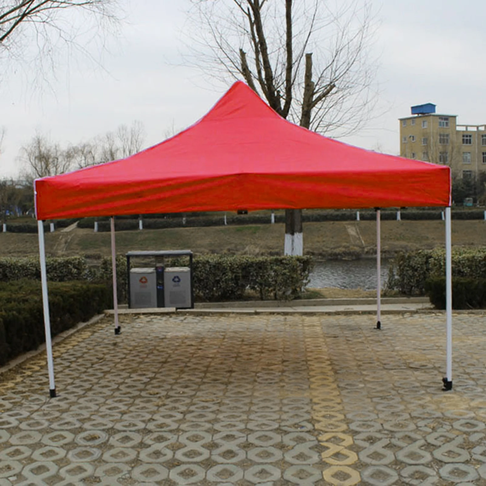 Waterproof Canopy Replacement Cover Commercial Activities DIY Sun Shade Tent Top Cloth Suitable for Decorate Your Garden