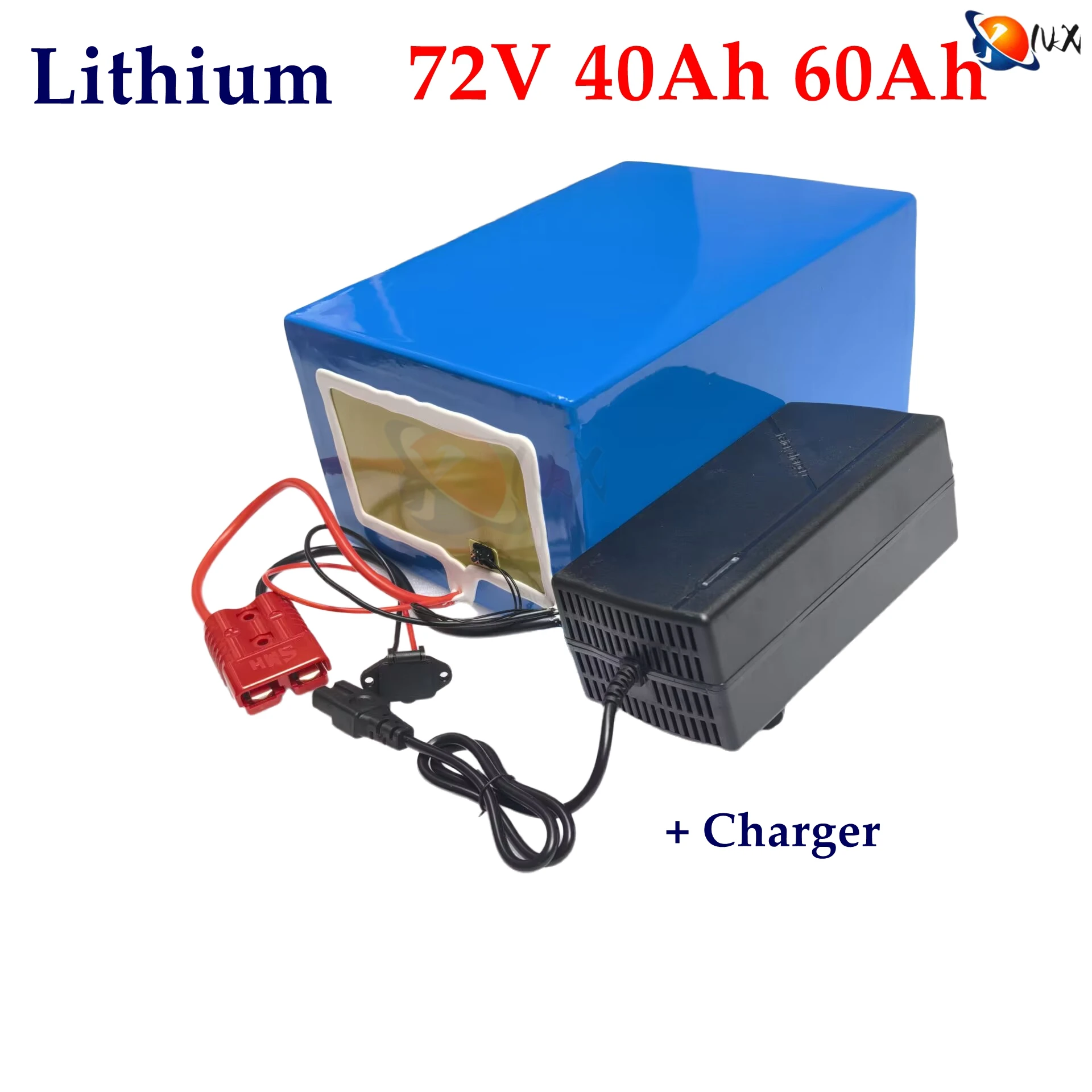 YNX 72v 40Ah 60Ah lithium ion battery pack li ion 50A 100A 150A 200A BMS 3000w 5000w 8000w 12000w scooter go cart motorcycle