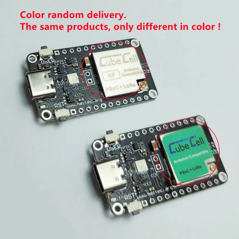 Novo tipo c 433-510 863-928 da placa de desenvolvimento do módulo de heltec cubecell-dev-board v2 para arduino/lora sensores lora nó asr650x ip67