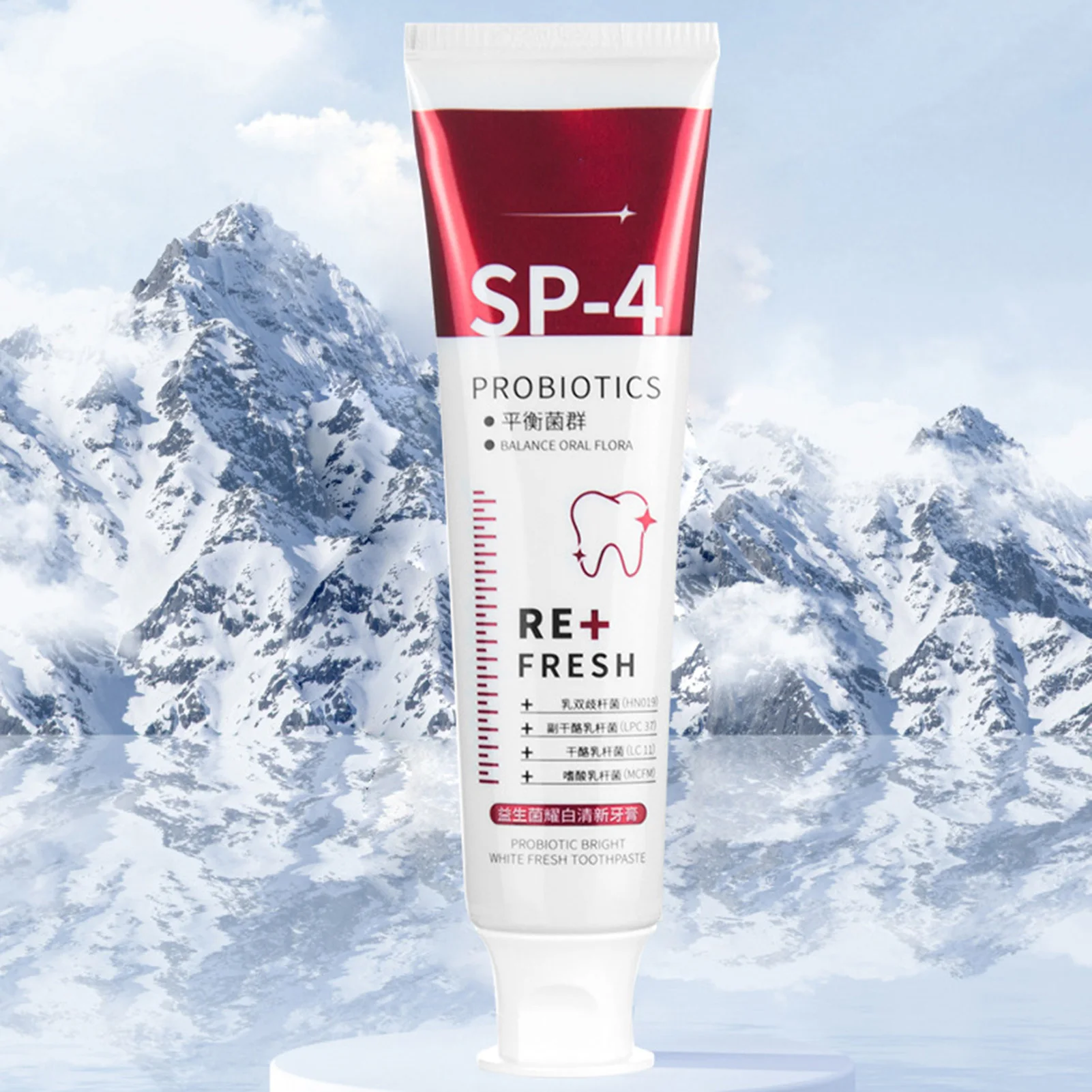 Probiotics Total Whitening Toothpaste Sp-4 Ultra+Whitening Fresh Breath Toothpaste for Remineralizing Sensitive Teeth &