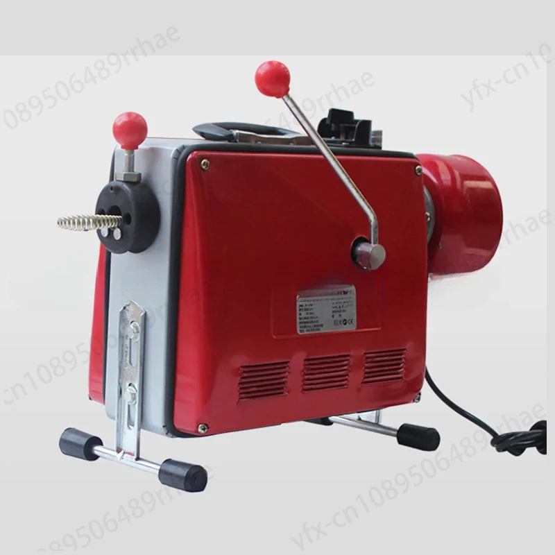 600W Electric Pipeline Dredging Machine Automatic Sewer Dredger Toilet Floor Drain Dredging Blockage Drainage Cleaning