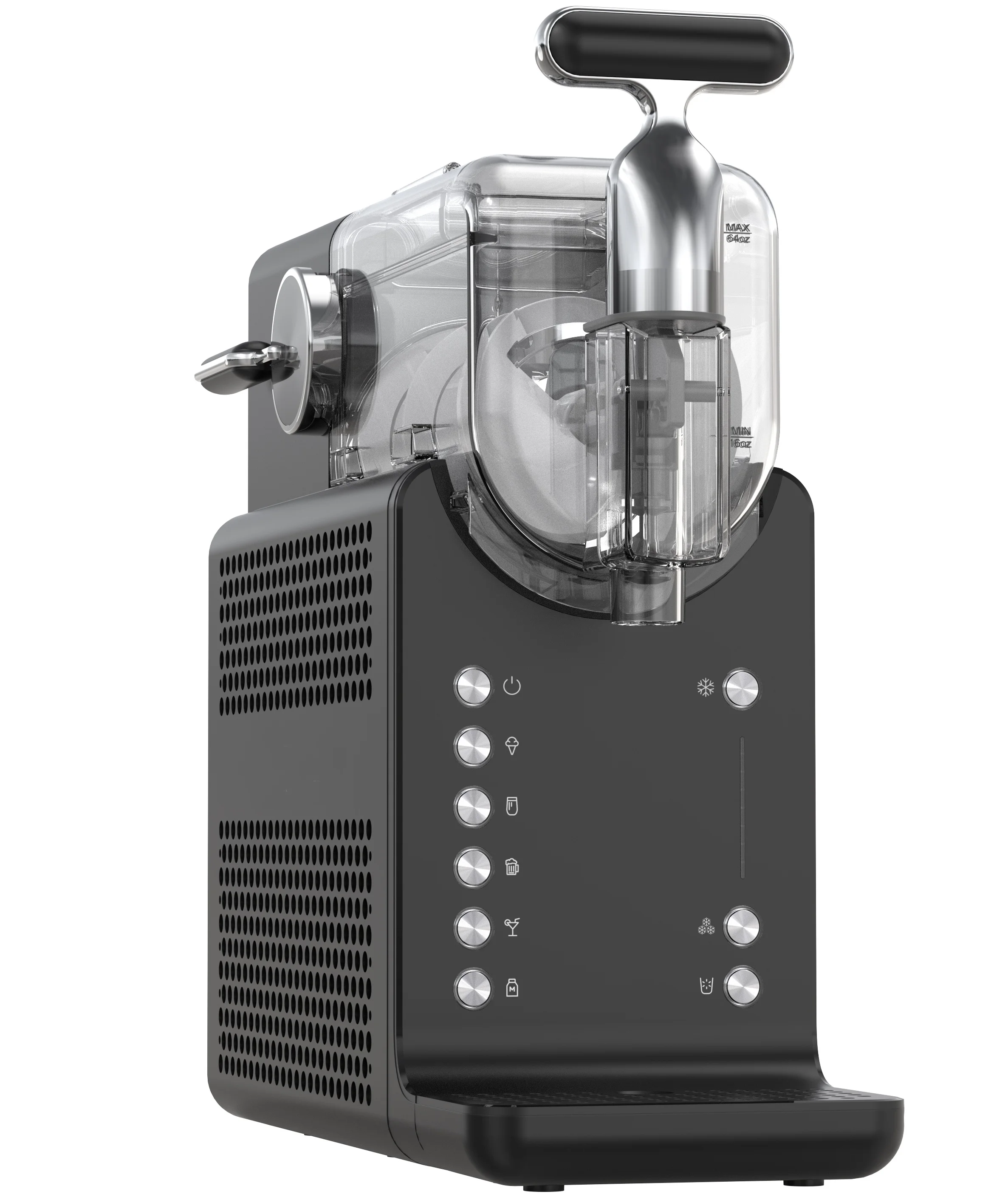 

Портативная автоматическая многофункциональная машина для слякоти с быстрым охлаждением и быстрым замороженным экраном