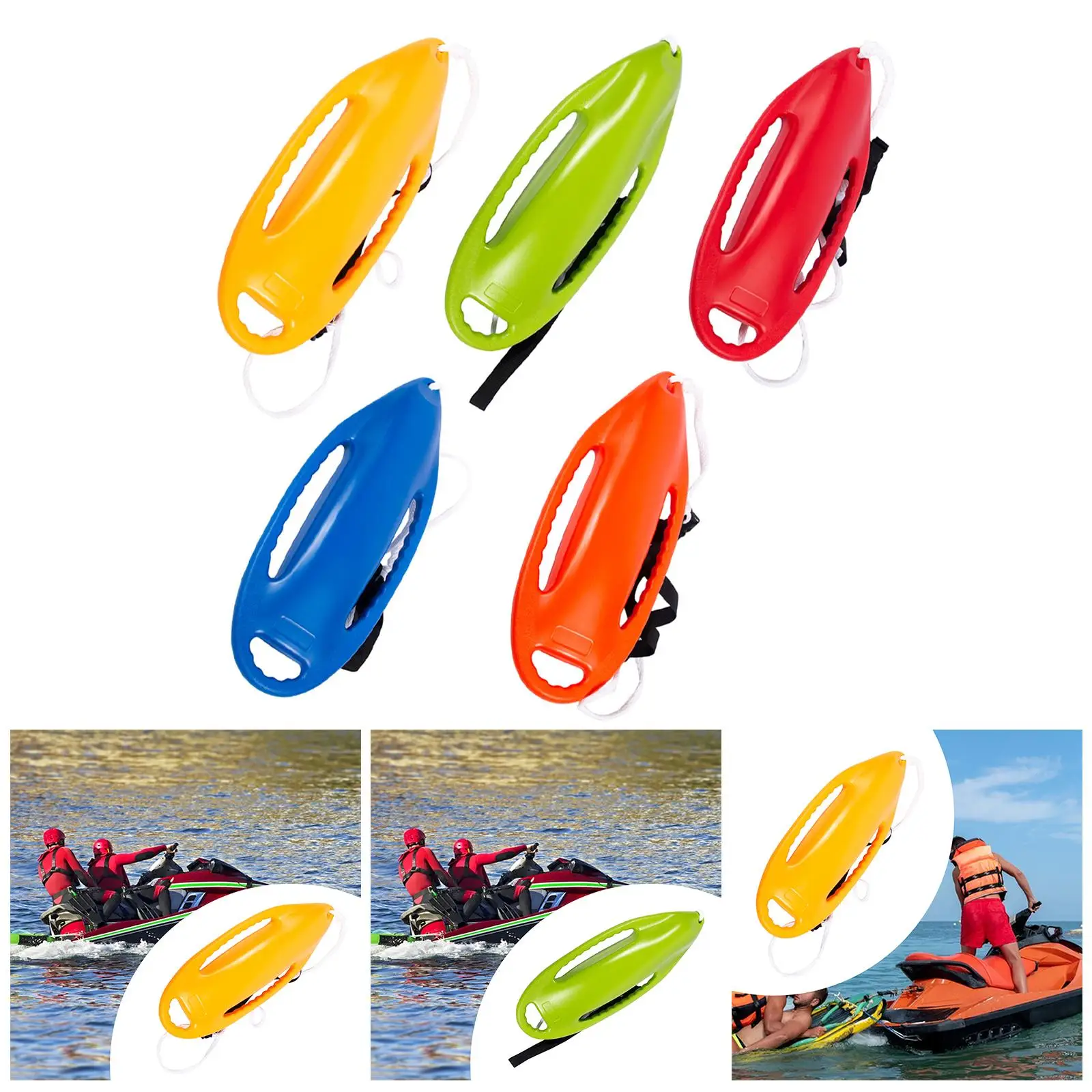 

Lifeguard Rescue Can with Adjustable Waist Belt for Swim Training Kayaking