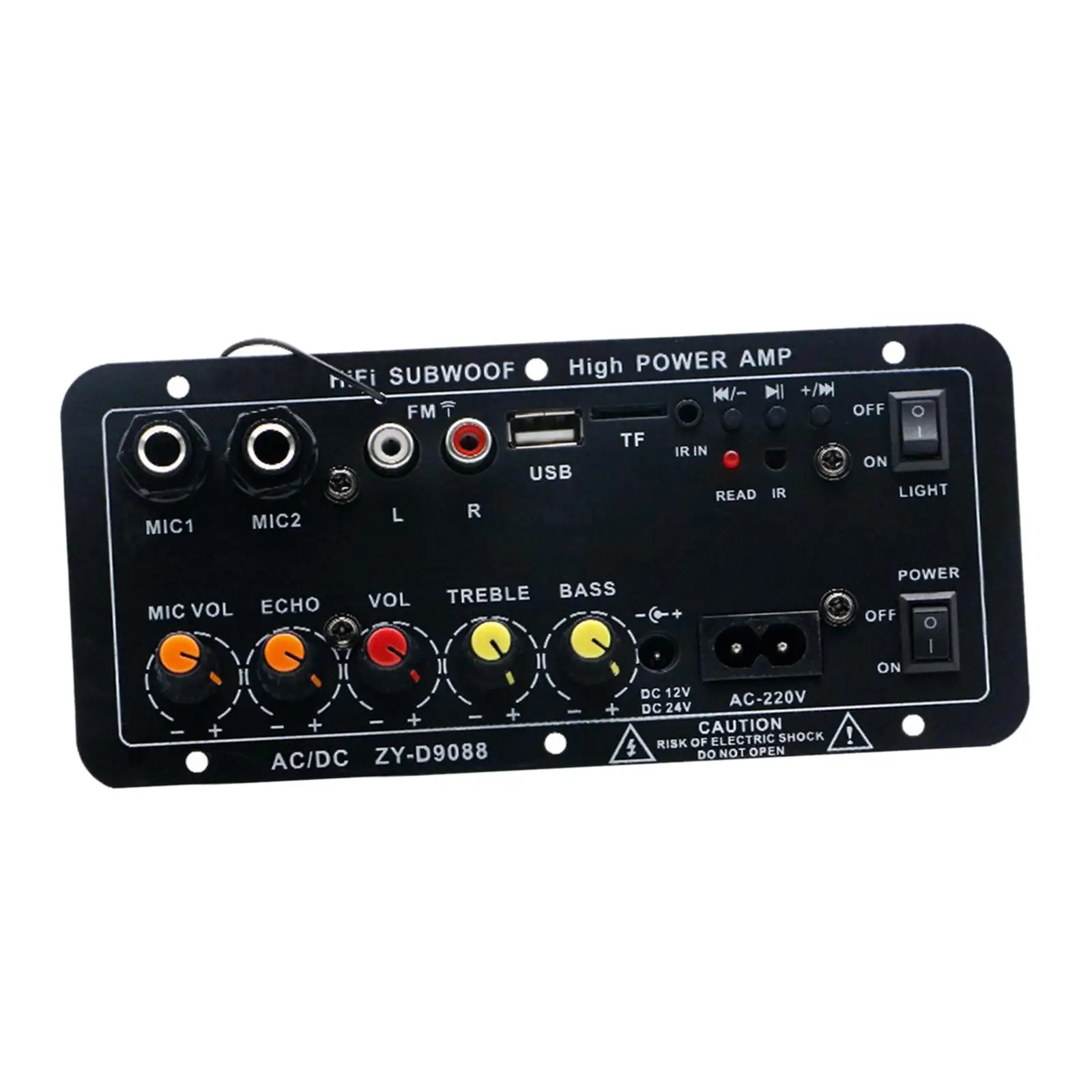 Power Amplifier Board with and Bass Control Digital Audio for Home Speakers Theater Speakers Car Speakers DIY Speakers US