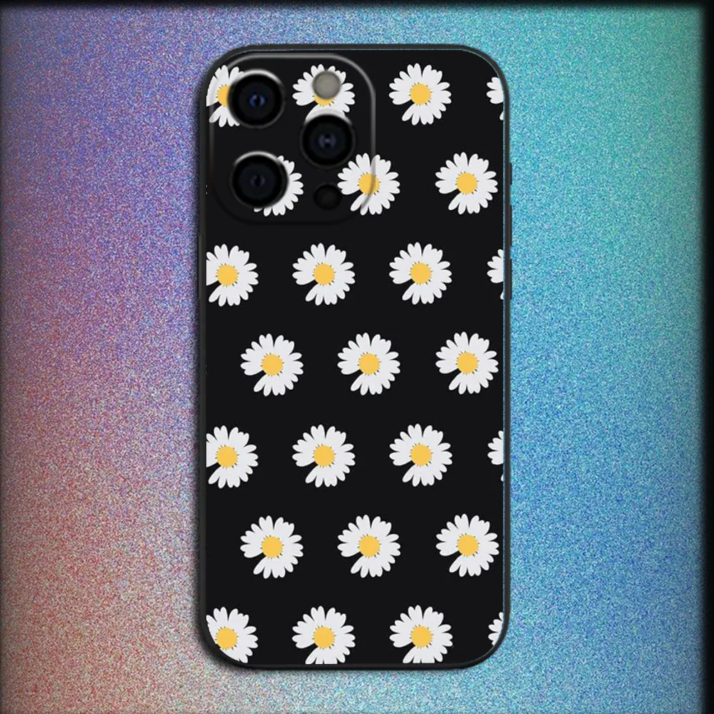Chrysanthemum Singer GD G-Dragon Phone Case For iPhone 16,15,14,13,12,11,Pro,XS,Max,XR,Plus,SE,Mini Soft Black Cover - Image 3