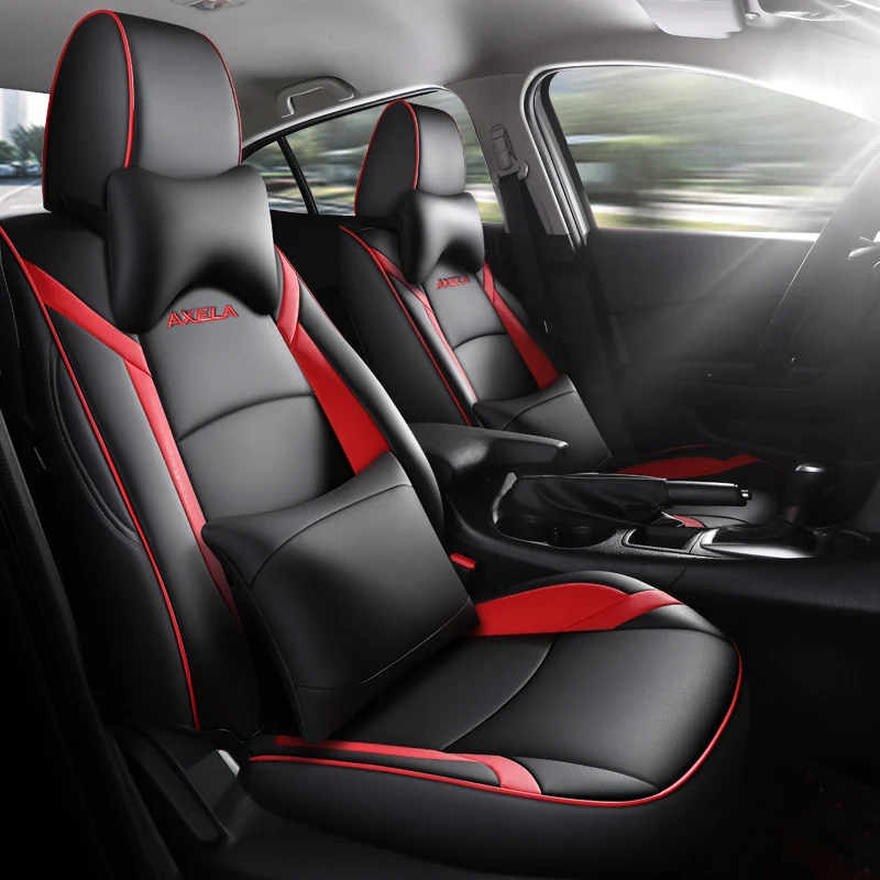 

Premium Car Seat Covers For Mazda 3 2014 - 2019 Car Special Seat Cushion Internal protective Auto Accessories Full 1Sets