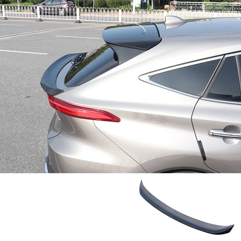 For Roof Spoiler Accessory New Toyota RAV4  VENZA /HARRIER Car Window Black Rear Lip Wing Tail ABS Material Splitter Refit 2022