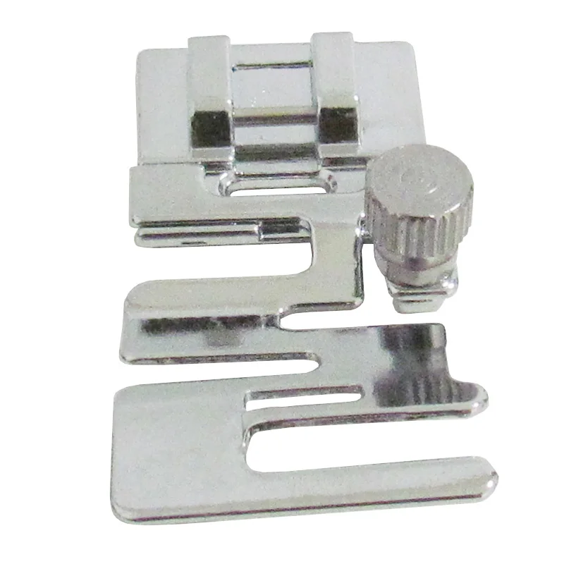 1PCS Domestic Sewing Machine Parts Rolled Hem Presser Foot Elastic Cord Band Fabric Stretch DIY Sewing Accessories