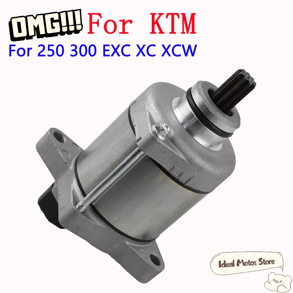 

Для KTM 250 300 EXC XC XCW XC-W Six Days TPI 2017-2023 Для мотоциклов KTM Offroad Запчасти 55440001000 55540001000 Стартер