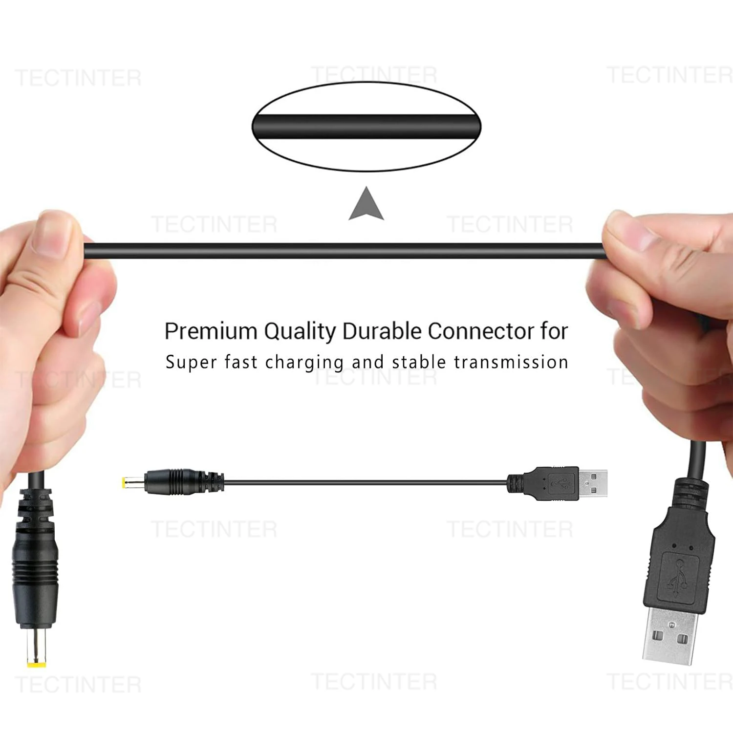 For PSP 1000/2000/3000 5V USB To DC Power Charging Cable Charge Cord 4.0x1.7mm Plug 5V 1A Power Charging Cable Game Accessories - view 6
