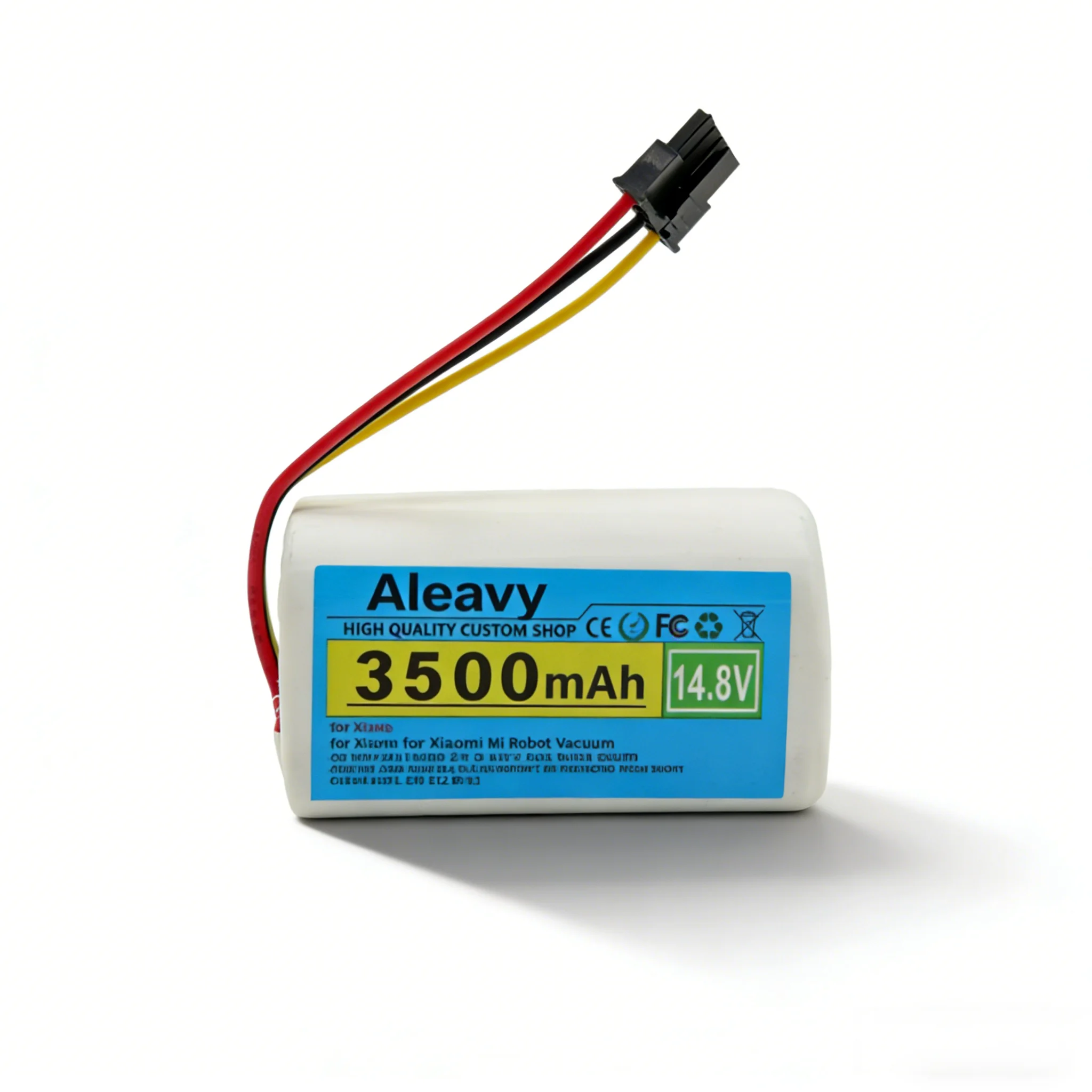 14.4V 14.8V 2800mAh/3500mAh Li-ion Battery for Xiaomi MJSTL E10 E12 B11 Robot Vacuum Mop 2 Lite, Replacement N011-4S1P