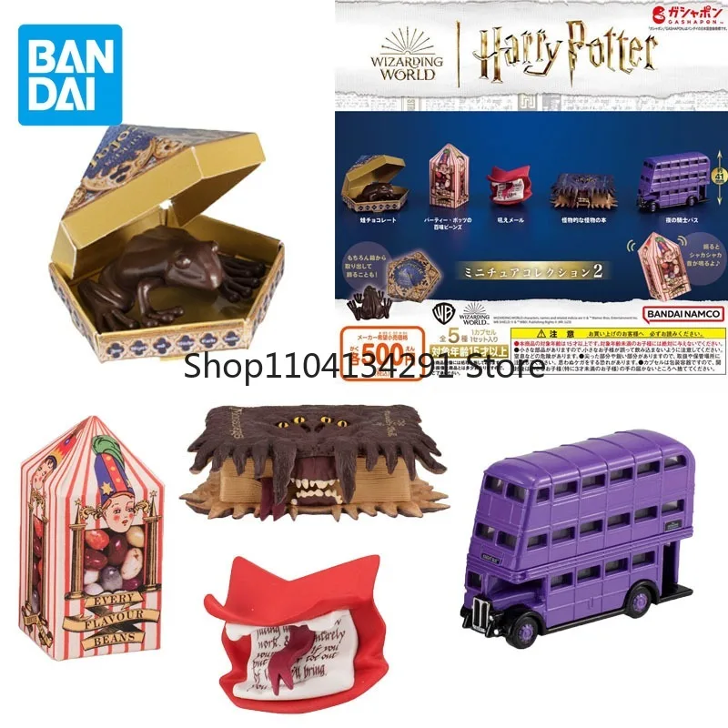

Оригинальная аниме-фигурка BANDAI Gashapon Harry Potter, волшебный реквизит, экшн-фигурки, игрушки для мальчиков и девочек, подарки на день рождения для детей