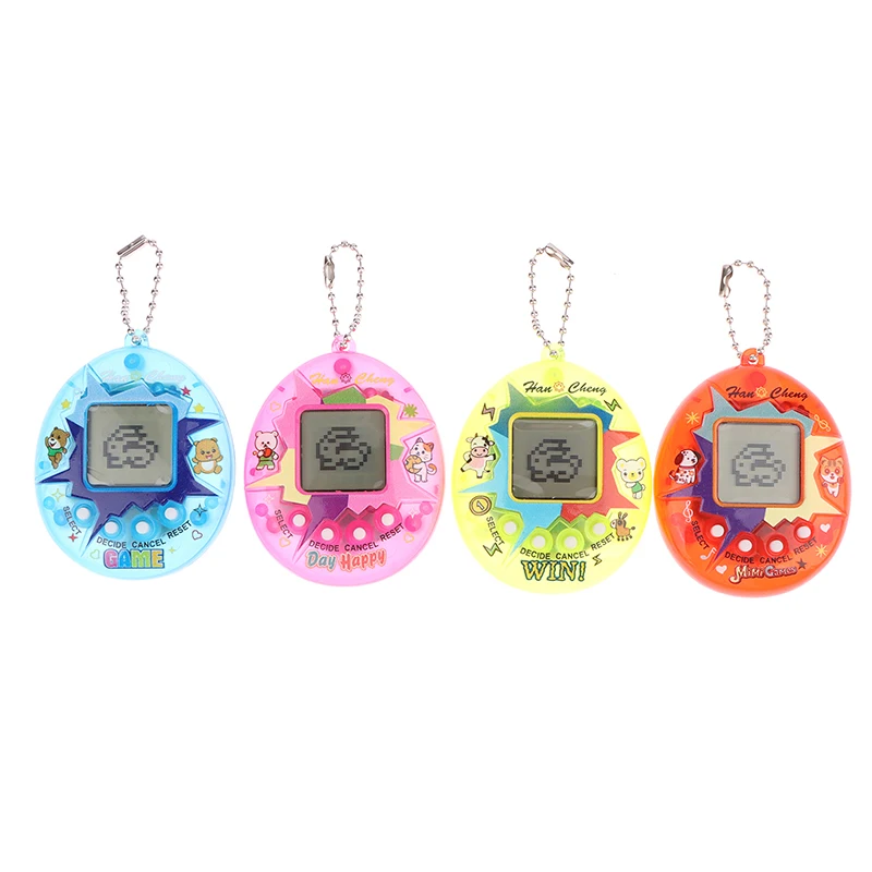 

Creative Tamagotchi Electronic Pet Toy Keychain Game Machine Kid Gifts Educational Fashion 90S Nostalgic Virtual Cyber Pets Toys