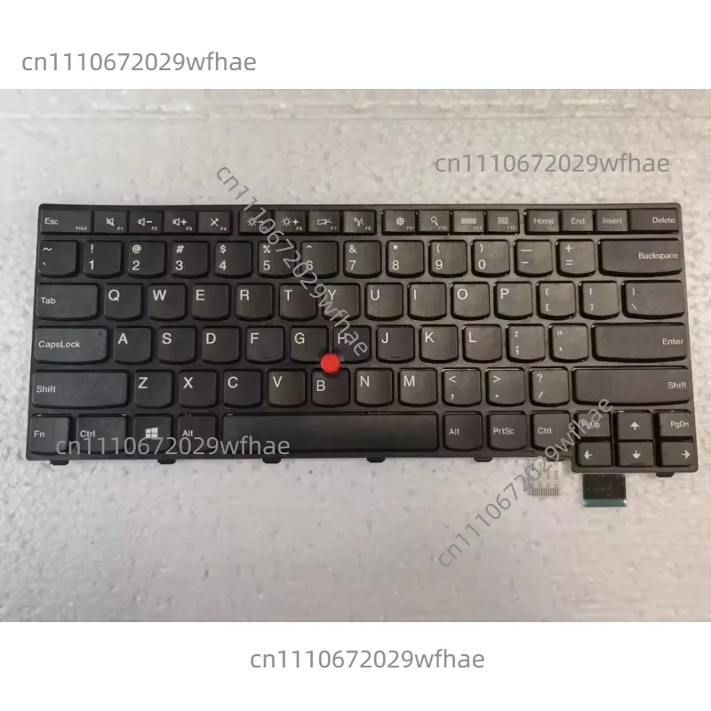 Teclado con Diseño Estadounidense y Trackpoint para Lenovo Thinkpad Serie T460s T460p T470s T470p, Retroiluminado (NO Compatible con T460) Serie L