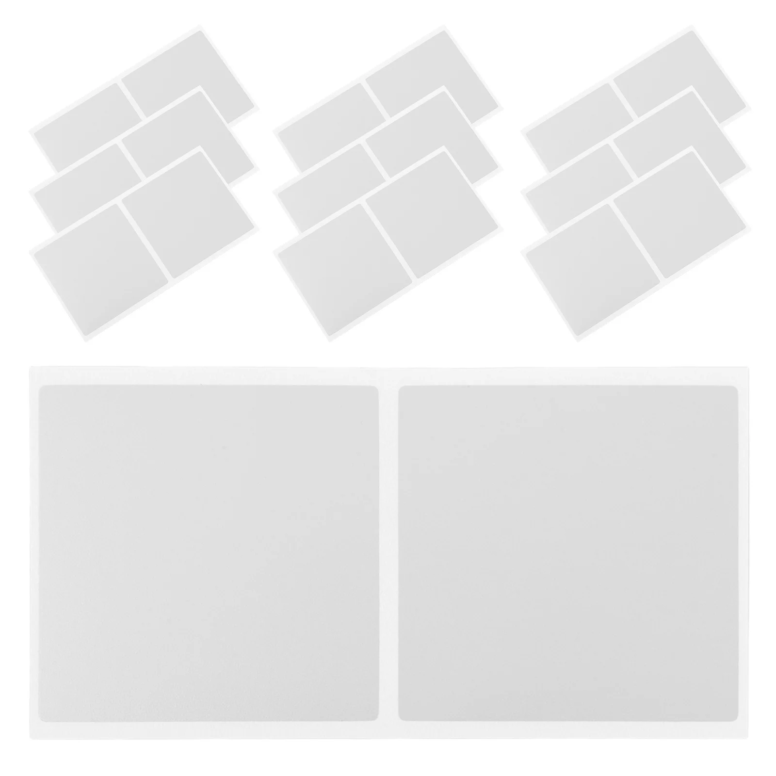 25 Sheets Scratch Off Stickers DIY Small Labels for Party Games Rewards Classroom Decors Glitter Prizes Interactive Fun