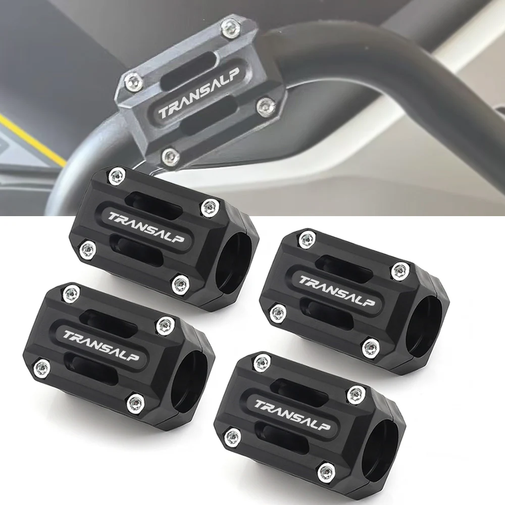 Para honda transalp 600 650 700 750 xlv600 xlv650 xlv700 barra de acidente do motor da motocicleta proteção pára-choques decorativo guarda peças