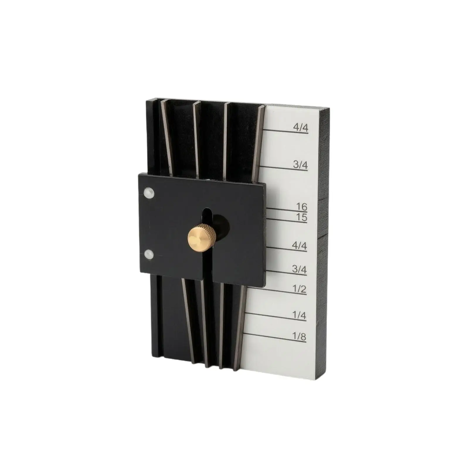 Industrial Bridge Slotting Tool for Violin Viola and Cello Setup with Brass Knob Luthier Accessory