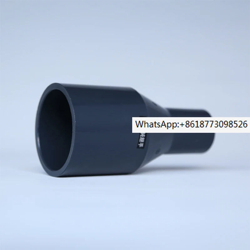 Japan AV Xuyou HP-PVC/clean PVC industrial ultra pure water pipe reducer with large head