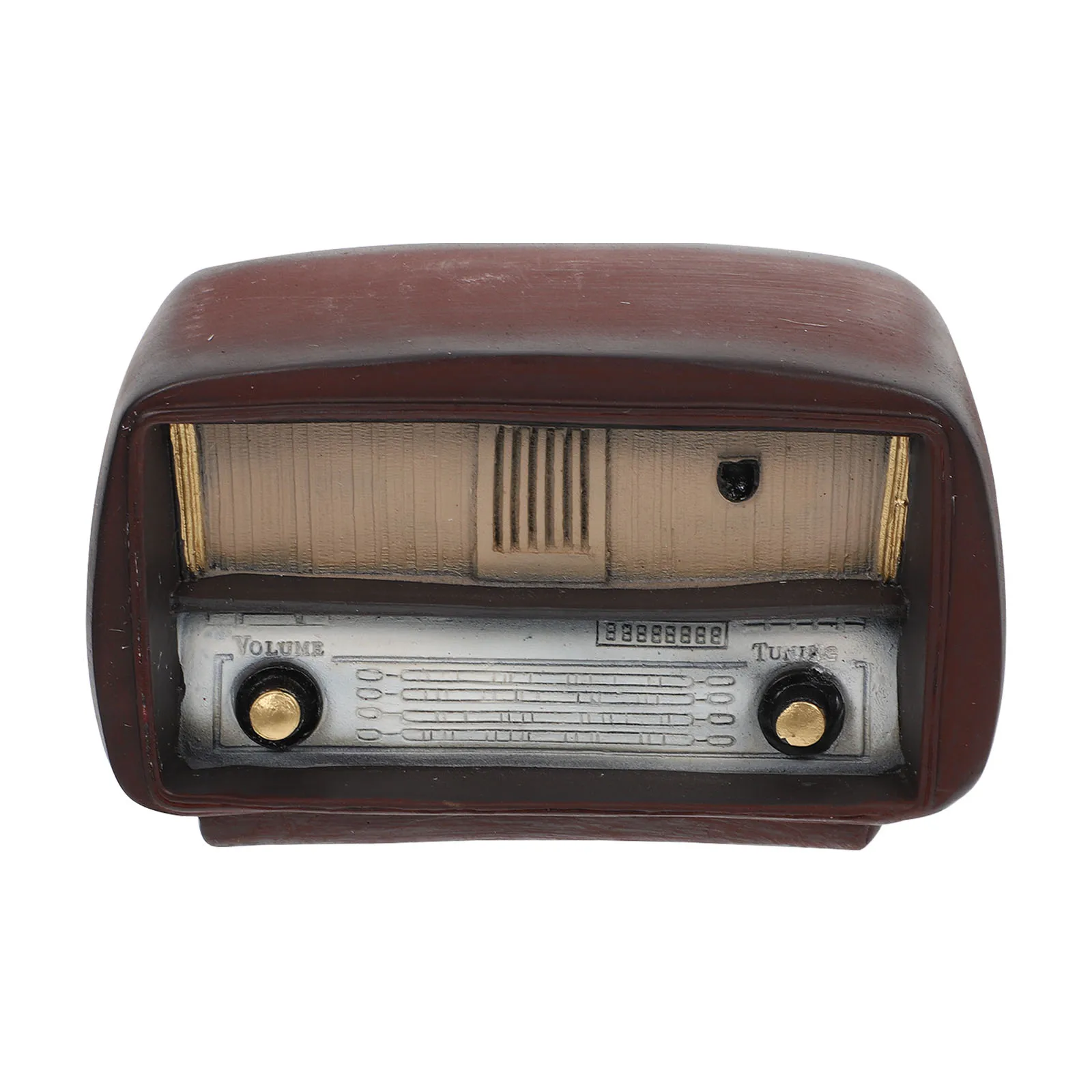 

Vintage Decor Gramophone Ornament Miniature Desktop Household Resin Retro Modeling