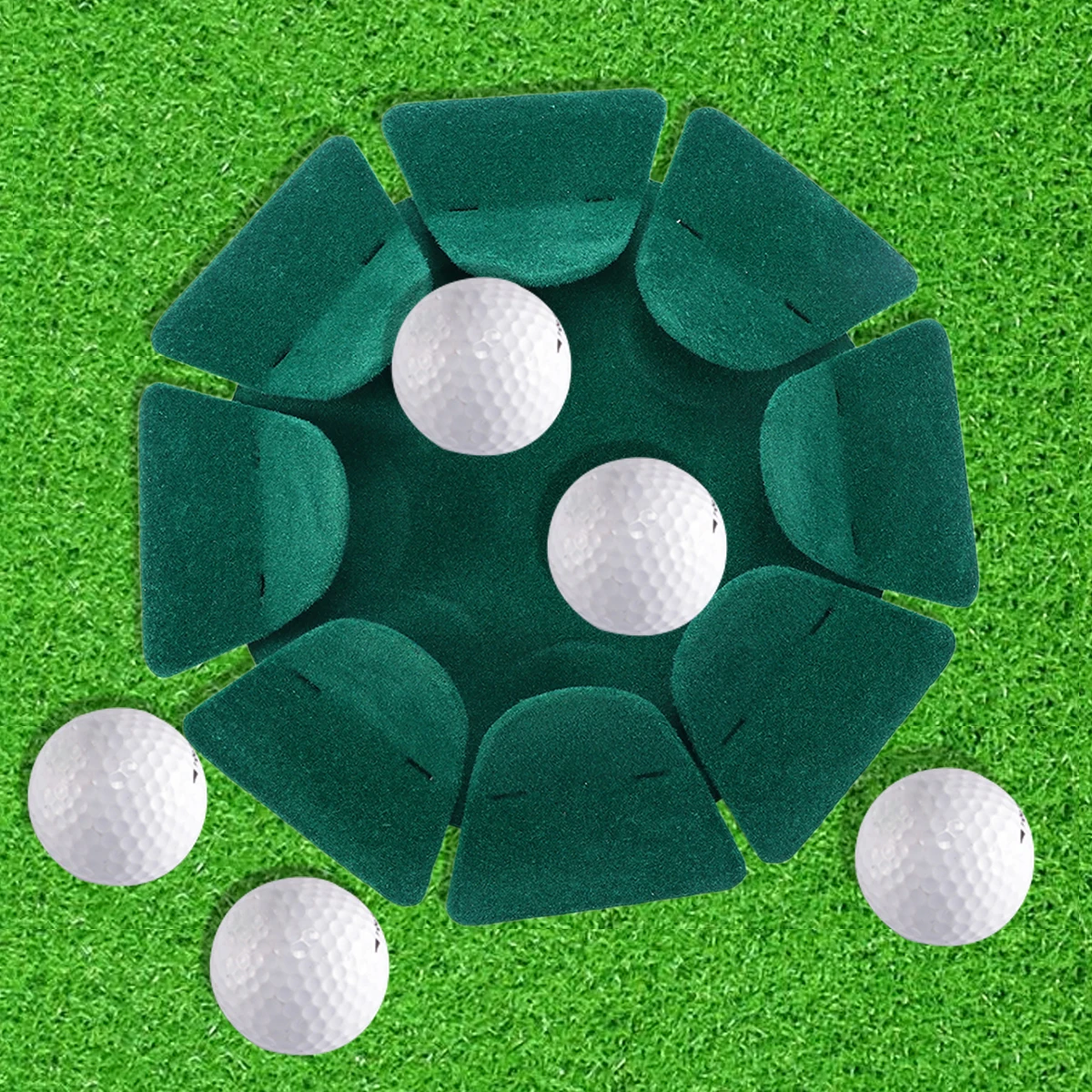 

All-Direction Practice Putting Cup Metal Lightweight Portable Golf Training Hole Indoor Outdoor Tool Practice Hole For All