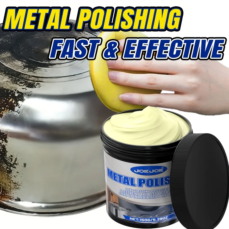 معجون تلميع معجزة | عامل تلميع معدني متعدد الأغراض لمواقد الطبخ وأغطية المطبخ وأدوات المطابخ والأحواض للترميم #2