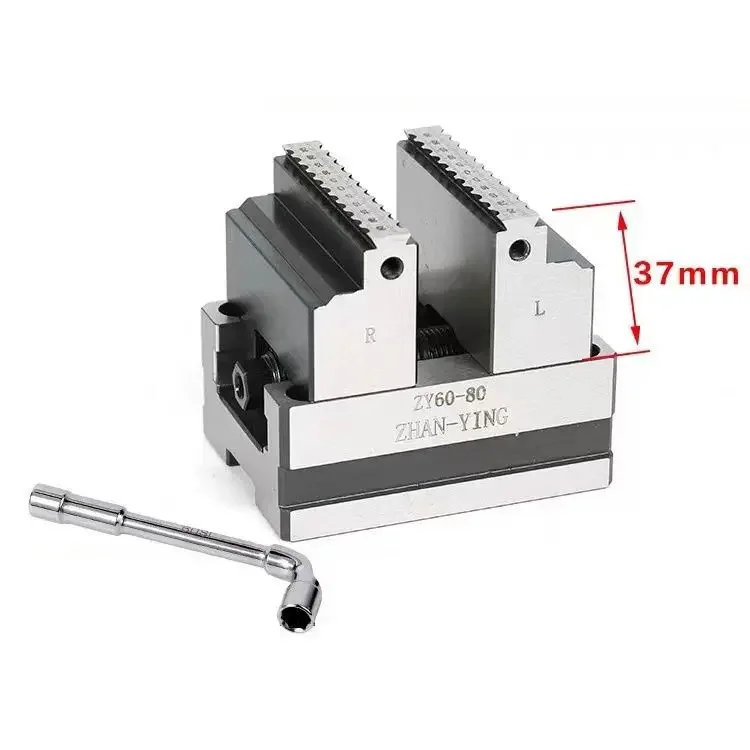 CNC Self-centering Vise 4-axis 5-axis Concentric Fixture Small Precision Vise EDM Copper Male Electrode Multi-station Processing