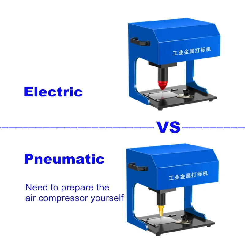 LY Desktop Marking Machine 400W Pneumatic Electric 170*110mm Touch Screen Nameplate Metal Engraving Machine Without Computer Use