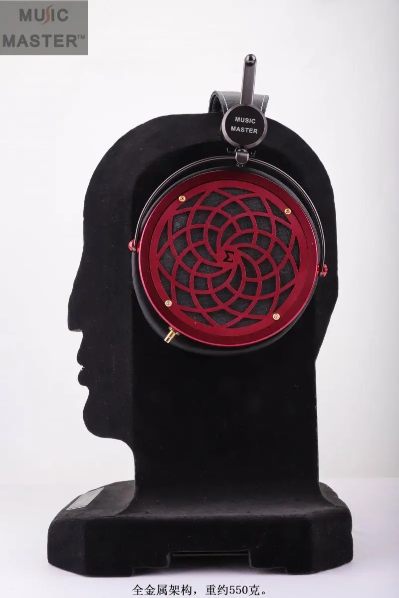 Música mestre t1000 dragão vermelho planar 108mm magnético fechado diafragma alta fidelidade audiófilo fone de ouvido de madeira susvara lcd3 hd820