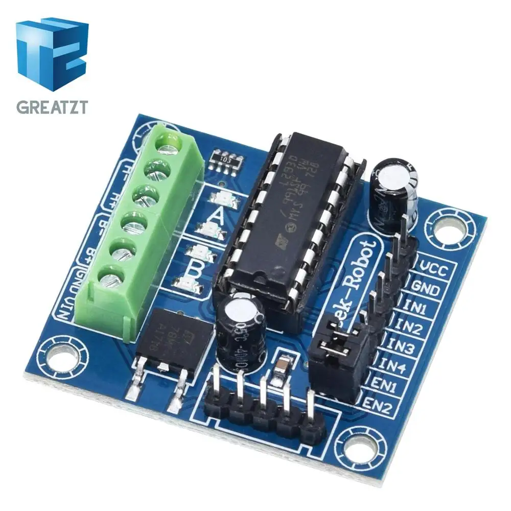 GREATZT Mini 4CH 4 Channel Motor Drive Driver Shield L293 L293D Expansion Board Module