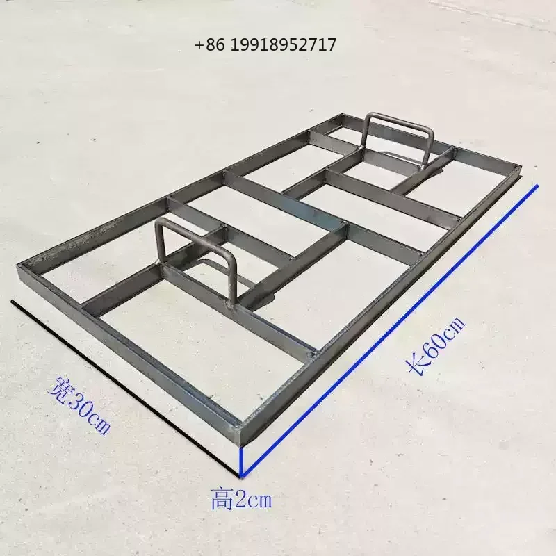 Heavy Duty Steel Cement Imprint Mold Vintage Pattern Concrete Floor Stamping Tool Anti-slip Surface  Garden Path Courtyard JJ501