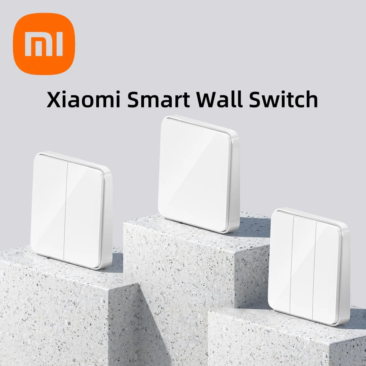 Xiaomi Mijia Smart Wall Switch Live Line Version Wifi Wall Light Switch OTA Upgrade Smart Linkage Works with Mihome App