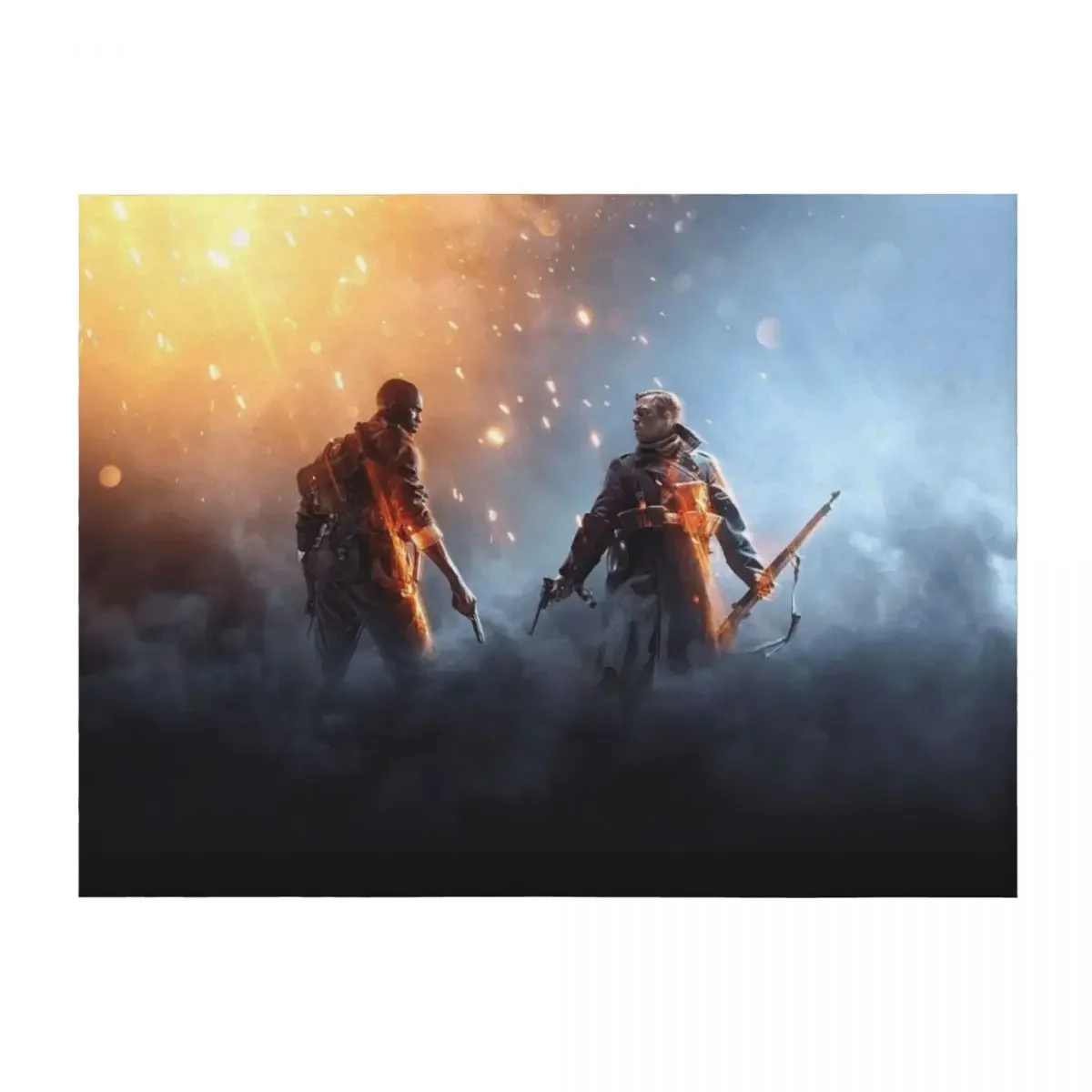 

Battlefield 1 Throw Blanket Sofa Quilt Soft Plush Plaid Luxury christmas gifts Blankets