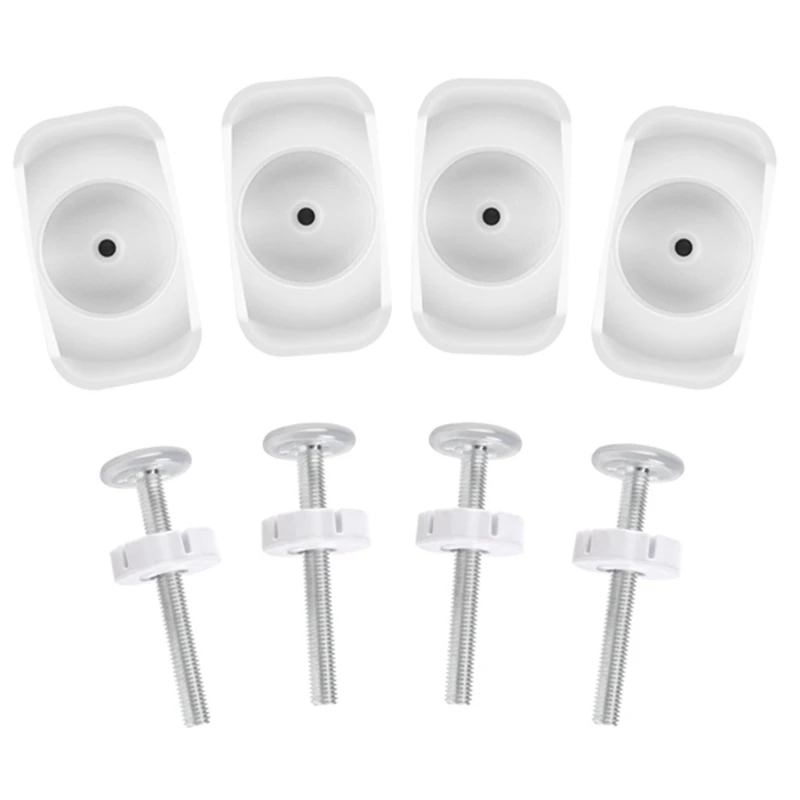 

Y43A-Gate Adapter 4PCS Gate Threaded Spindle Rod Pressure Gate Replacement Parts Screw Mounted Bolts Kit For Pets Gates