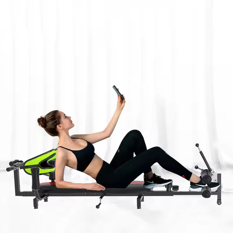 Inline Back Stretch Bench With Cervical Traction Back and Neck Decompression Inversion Table Alternative