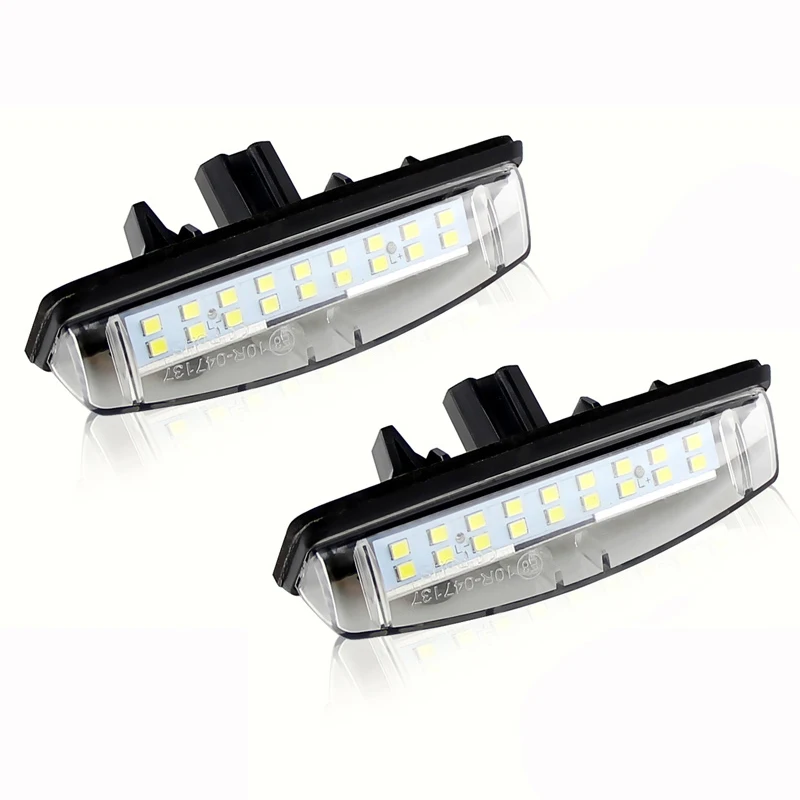 2pcs CANBUS LED License Plate Light Car Number Lamp Tail For Lexus Is200 Is300 Ls430 Gs300 Gs430 Gs400 Es300 Es330 Rx300