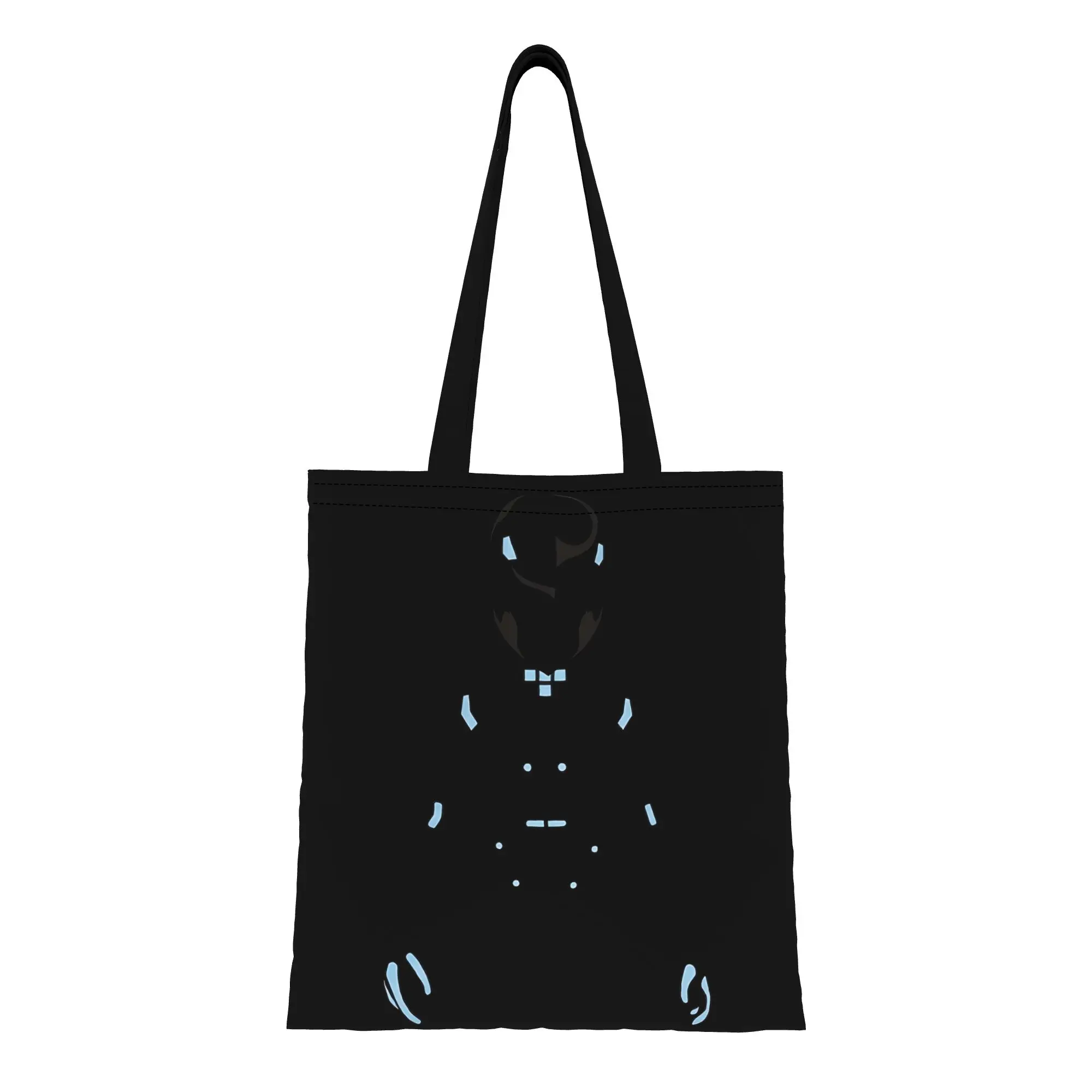 

1PC Rider In The Dark Tron Canvas Tote Bag Perfect for Shopping & Personal Use Great Gift