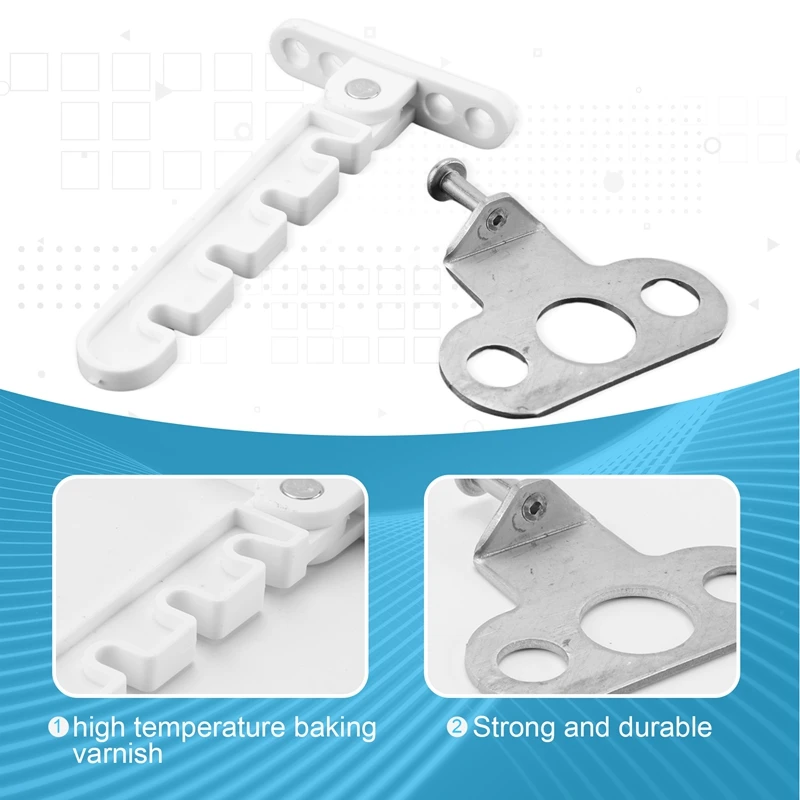 New Window Limiter Latch Position Stopper Casement Wind Brace Home Security Door Windows Sash Lock Child Safety