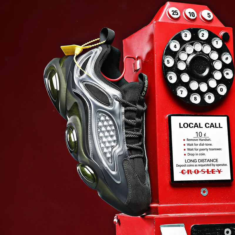 

Мужские кроссовки, дышащие сетчатые, повседневная обувь для бега, большие размеры, весна