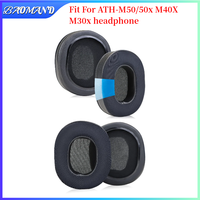 Replacement Earpads for ATH-M50/50x M40X M30x Headset Headphones Leather Sleeve Earphone Earmuff