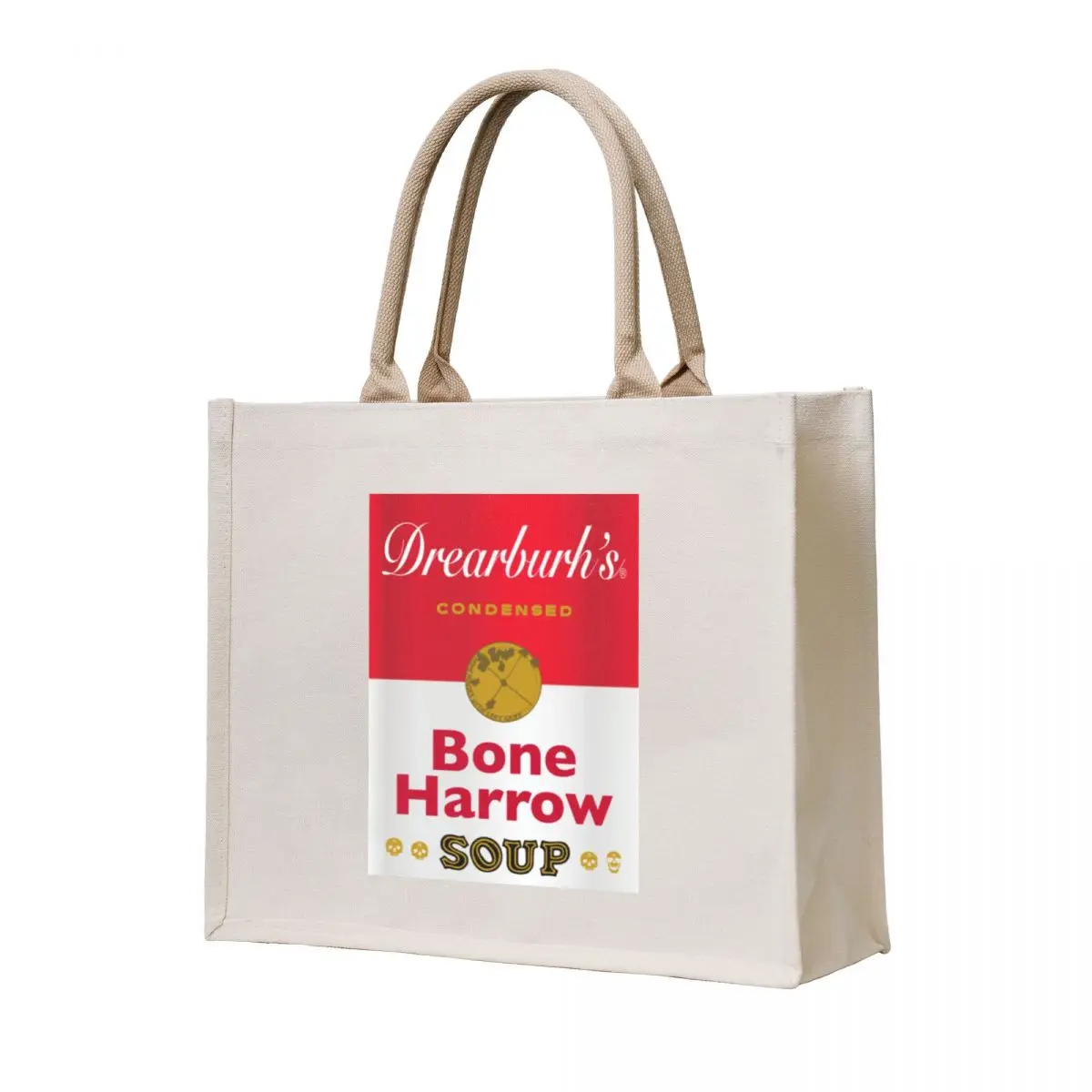 

bone harrow soup Tote Bag tote bag men canvas shopping bag custom fabric Canvas