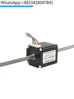 Micro 28 through screw stepper motor, two-phase four wire front and rear telescopic body, optional 1.0A