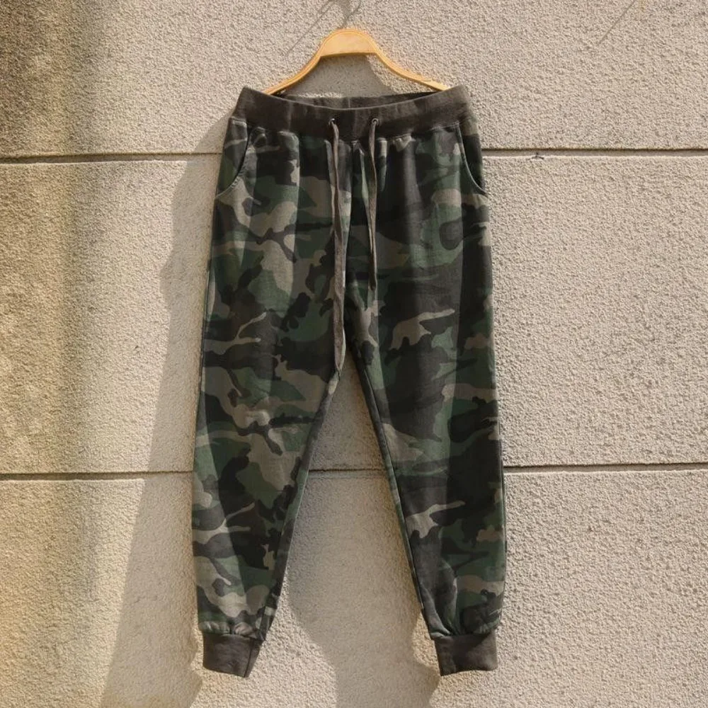 Summer Winter Outdoor Luxury Camouflage Womens Casual Hiking Pants Loose High Waist Cotton Trousers Activities Sweatpants Female