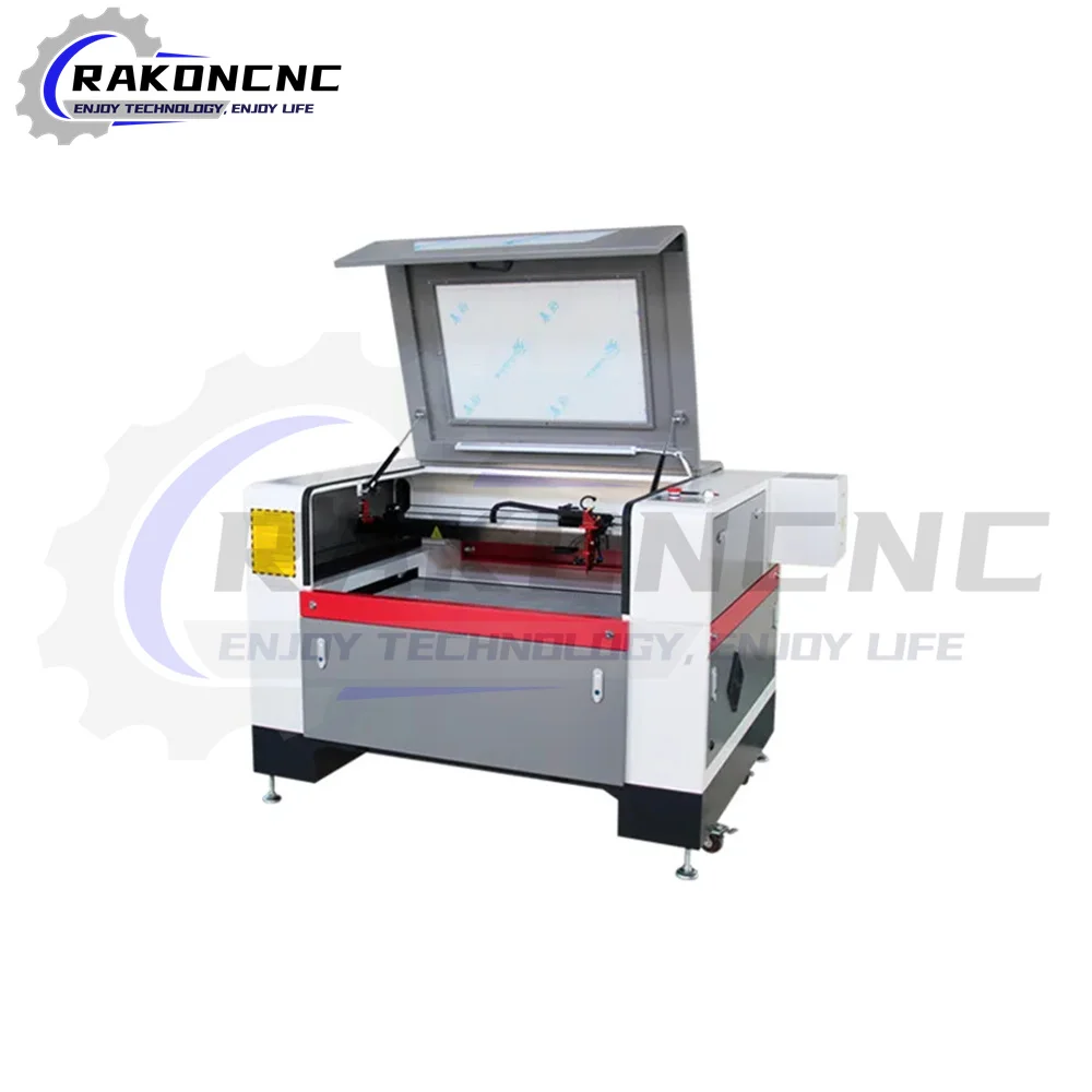 High Precision Rubber Stamp Making Machine 6090 Engraver Laser CO2 Laser Engraving Machine 4040/5070 Cutter