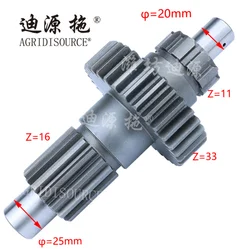 china：High quality for LOVOL gearbox part tractor TA700.372G-01a gear shaft