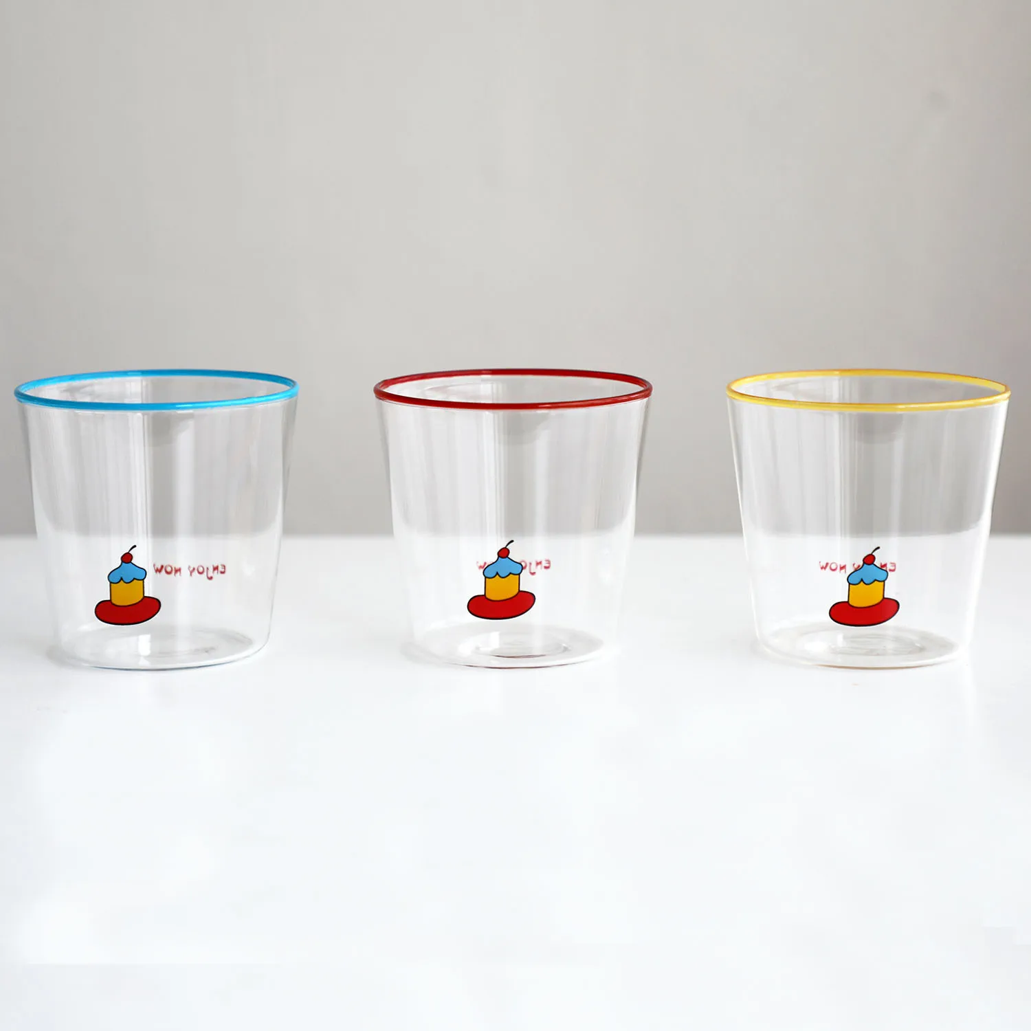 

300ml Christmas Glass Cup Coffee Wine Mug Xmas Glass Cups For Home Decoration Christmas Gift High Quality
