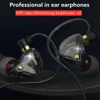 QKZ SK3 3.5mm Wired Earphone Bass HiFi Headphones With Microphone Noise Reduction Headset Gamer Musician Earbuds For Xiaomi